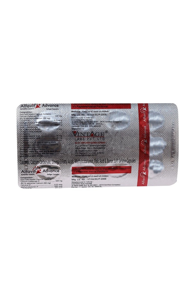 Alfavit Advance Capsule 10's, Pack of 10 Alfavit Advance Capsule 10's, Pack of 10