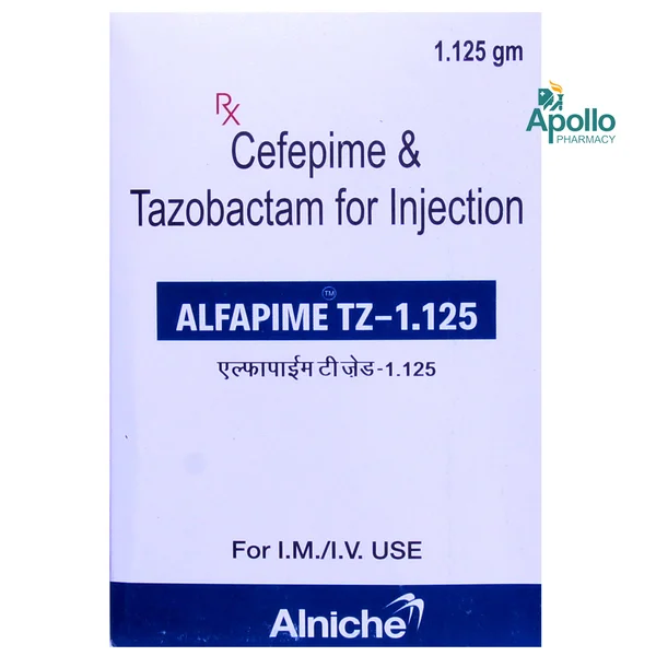 Alfapime Tz-1.125Gm Injection, Pack of 1