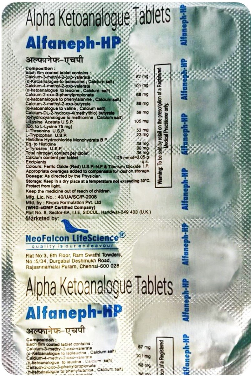 Buy Alfaneph-HP Tablet 10's Online