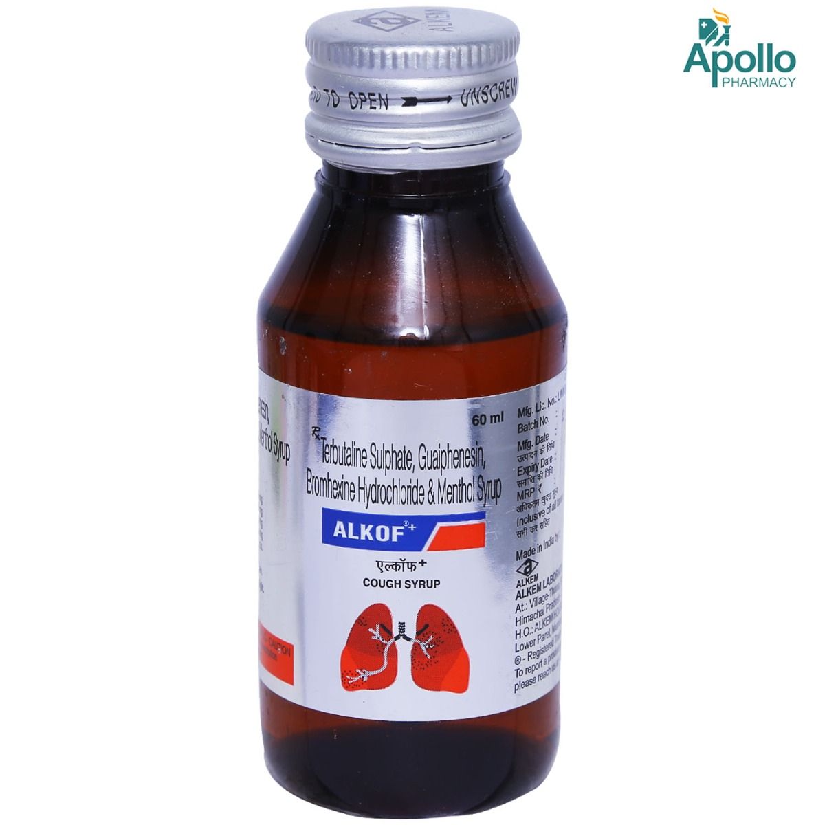 Alkof Cough Syrup 60 Ml Price Uses Side Effects Composition Apollo   Alk0007 