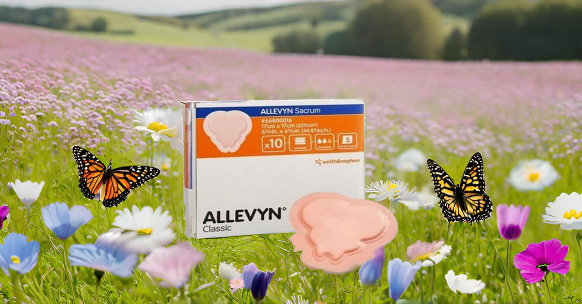 Allevyn Sacrum Dressing 17cm x 17cm, 1 Count, Pack of 1 Allevyn Sacrum Dressing 17cm x 17cm, 1 Count, Pack of 1