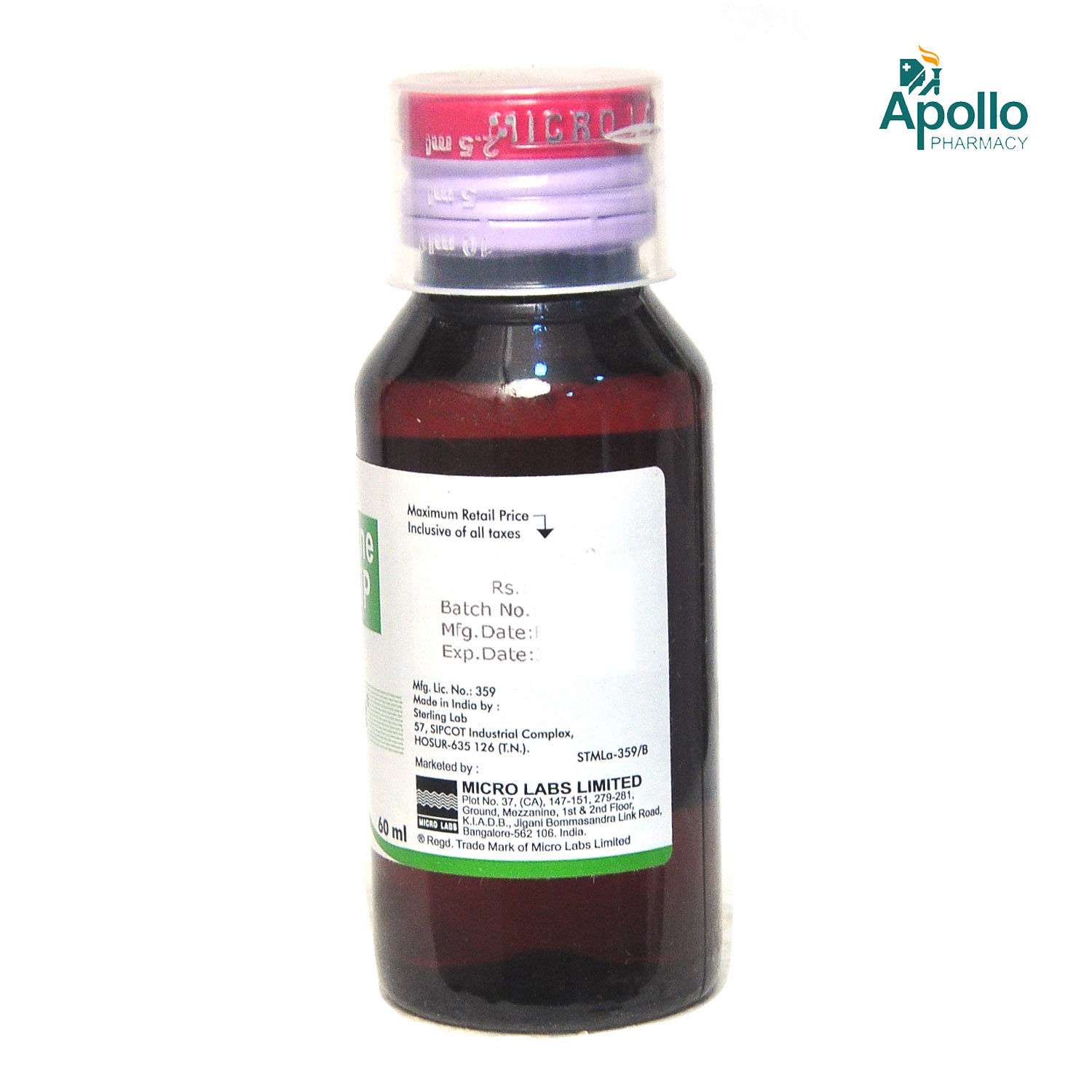 Allercet Syrup 60 ml Price, Uses, Side Effects, Composition Apollo