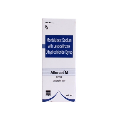 Allercet M Syrup 60 ml, Pack of 1 Syrup