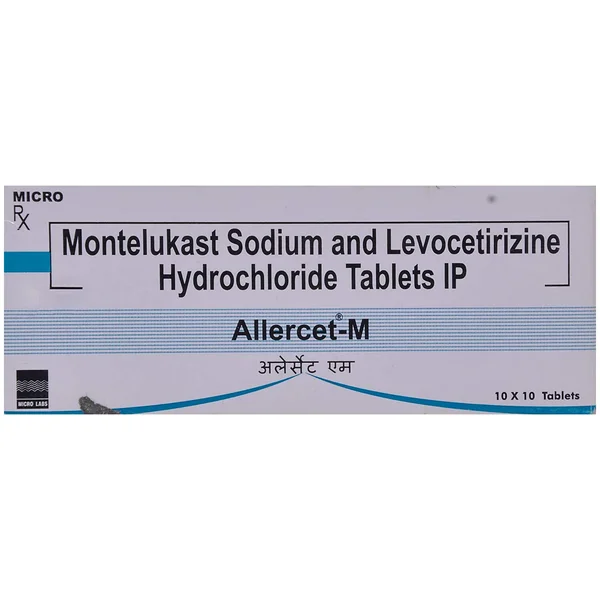 Allercet-M Tablet 10's