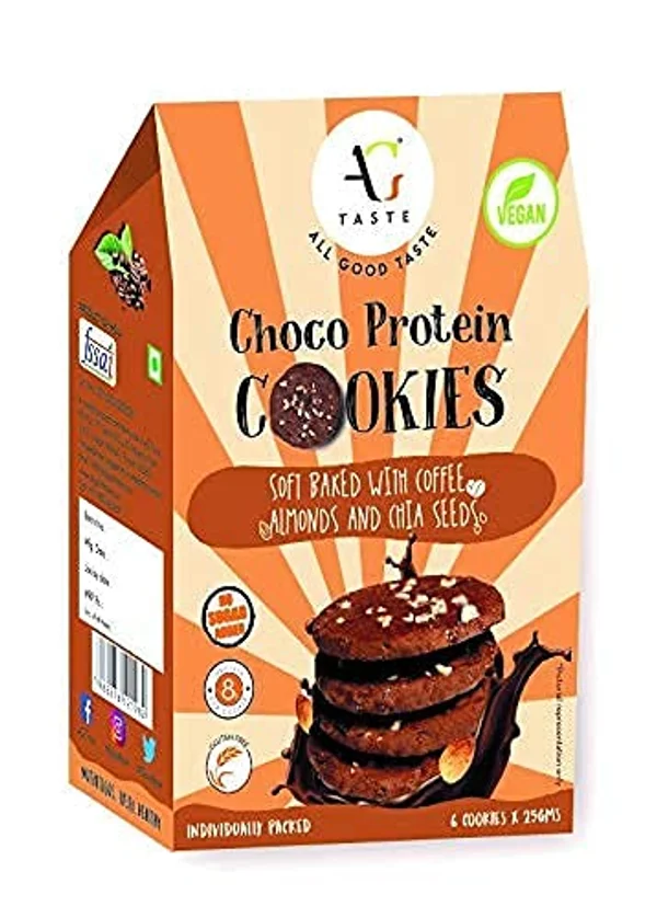 All Good Choco Coffee Protein Cookies, 150 gm