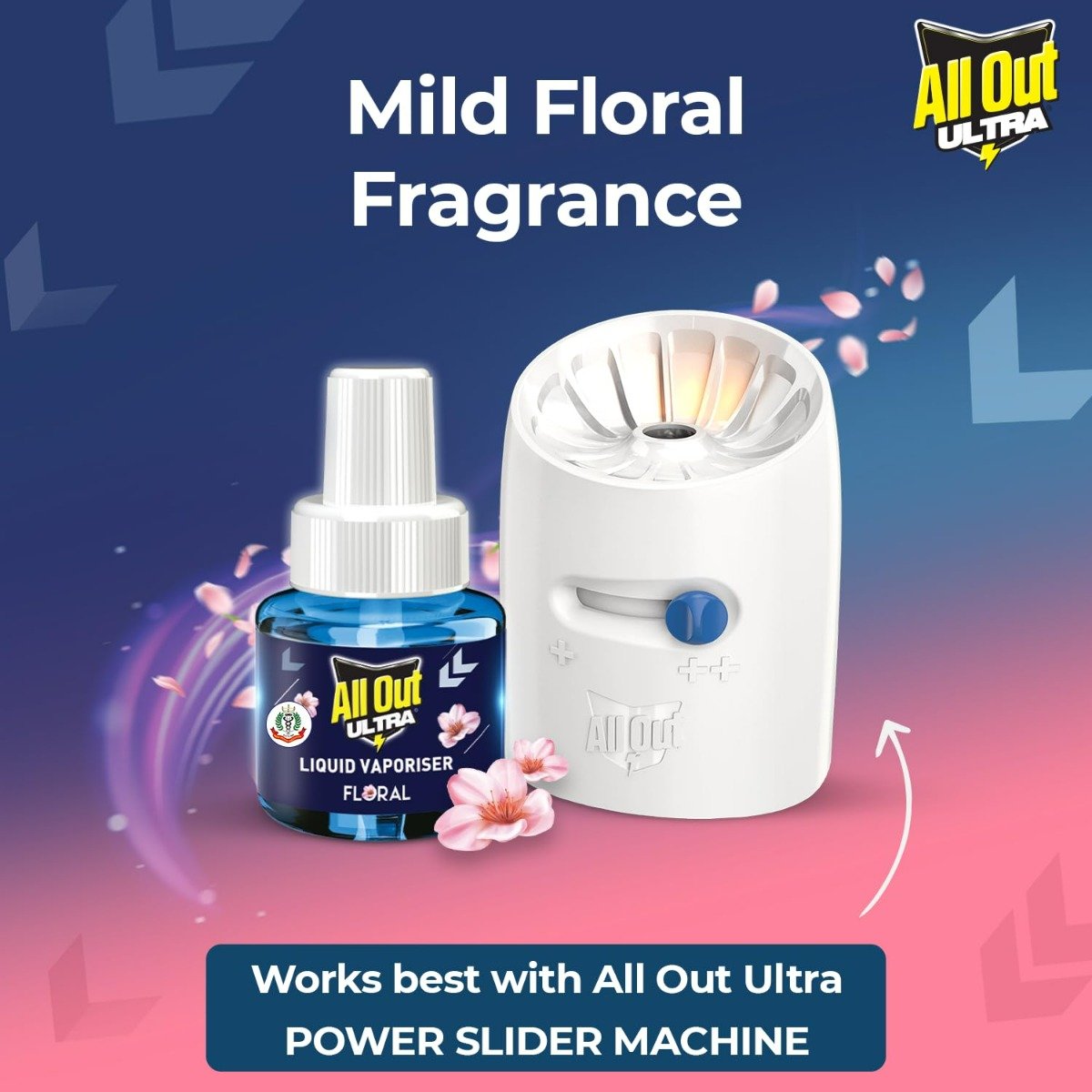 All Out Ultra Floral Mosquito Repellant Refill, 90 ml (2x45 ml), Pack of 1 All Out Ultra Floral Mosquito Repellant Refill, 90 ml (2x45 ml), Pack of 1