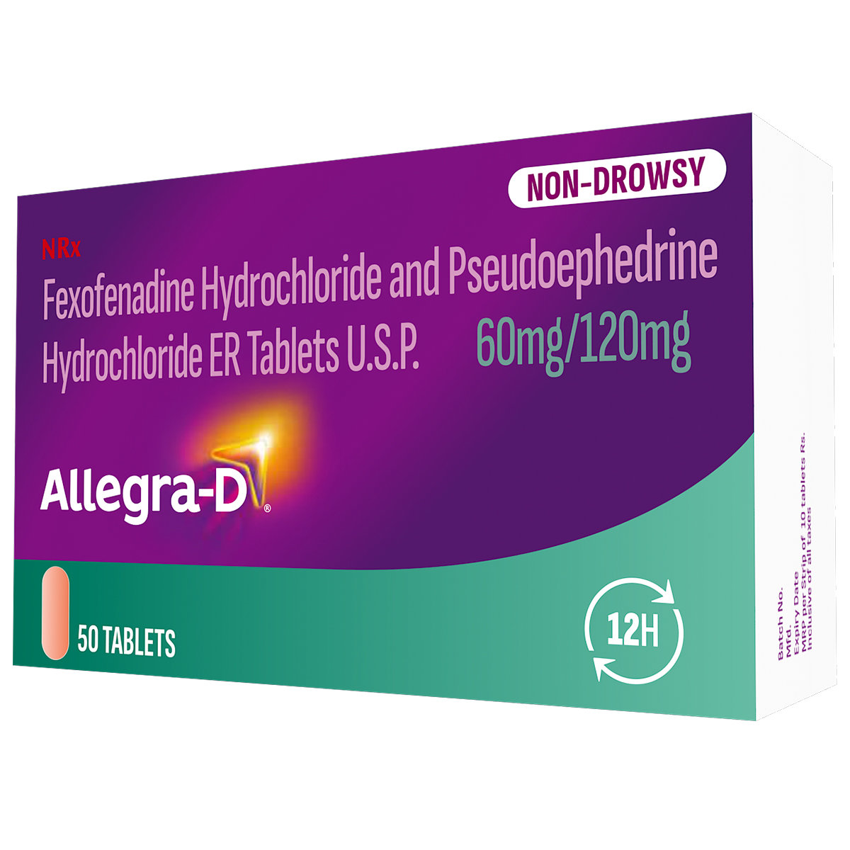 Allegra-D Tablet 10's, Pack of 10 Allegra-D Tablet 10's, Pack of 10