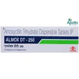 Almox DT 250 mg Tablet 10's, Pack of 10 TabletS