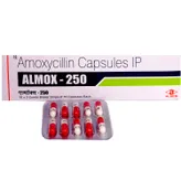 Almox-250 Capsule 10's, Pack of 10 CAPSULES
