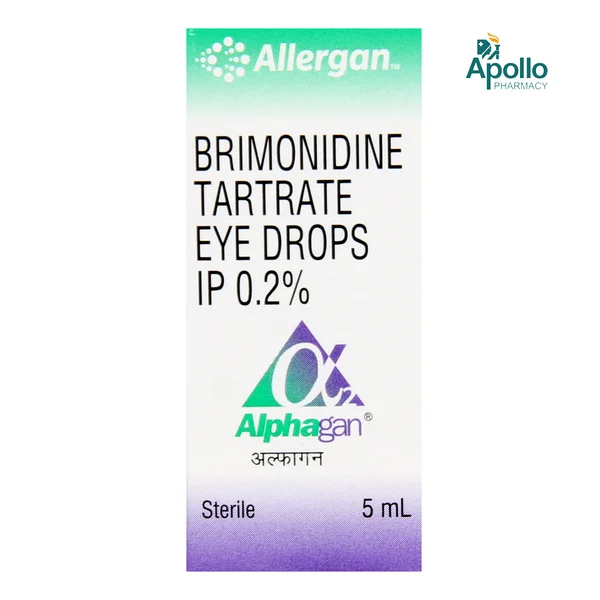 Alphagan Eye Drops 5ml, Pack of 1 EYE DROPS