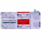 Alprax Forte Tablet 10's, Pack of 10 TABLETS