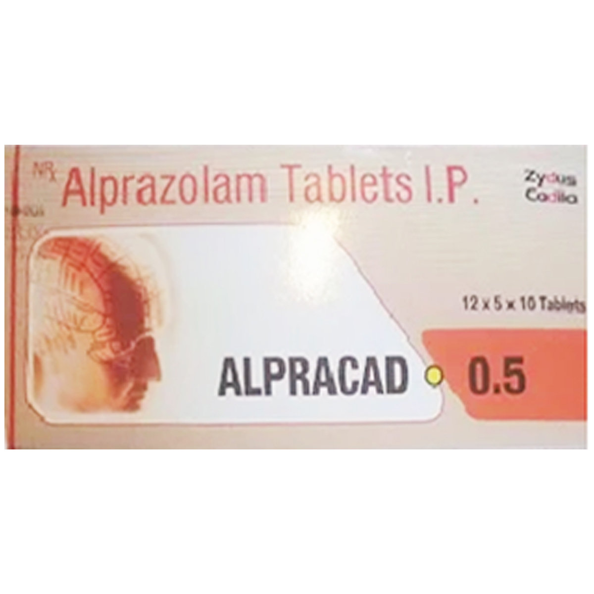 Buy ALPRACAD 0.50MG TABLET Online