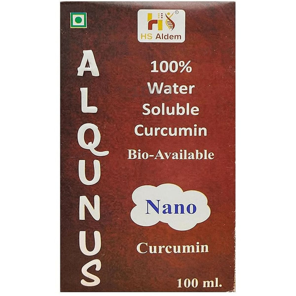 Buy Alqunus Nano Curcumin Oral Liquid 100 ml Online