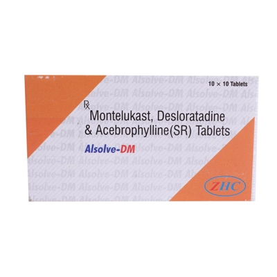 Alsolve-DM Tablet 10's, Pack of 10 TABLETS