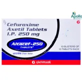 Altacef-250 Tablet 10's, Pack of 10 TABLETS