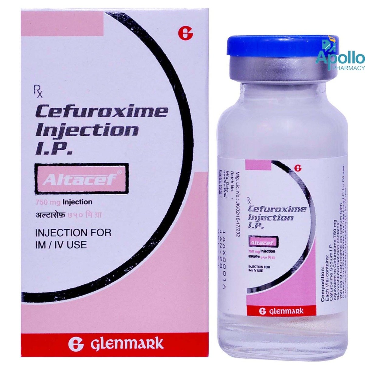 ALTACEF 750MG INJECTION, Pack of 1 INJECTION ALTACEF 750MG INJECTION, Pack of 1 INJECTION