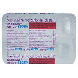 Altiva 180 mg Tablet | Uses, Side Effects, Price | Apollo Pharmacy