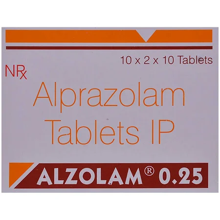 Alzolam 0.25 Tablet 10's