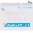 Alzolam 0.5 Tablet 10's