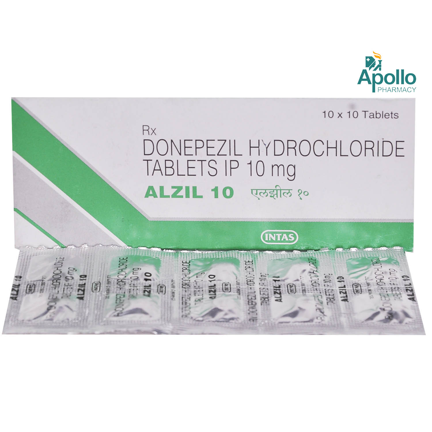 Alzil 10 Tablet 10's, Pack of 10 TABLETS Alzil 10 Tablet 10's, Pack of 10 TABLETS
