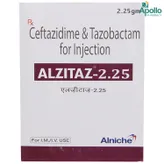 Alzitaz-2.25Gm Injection, Pack of 1 INJECTION