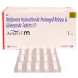 Amaryl M 1 mg Tablet 15's