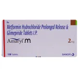 Amaryl M 2 mg Tablet 15's, Pack of 15 TABLETS