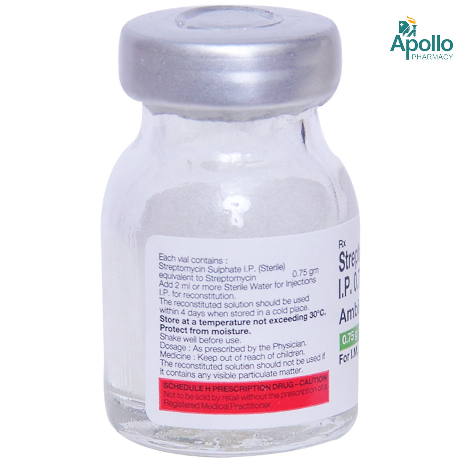 Ambistryn S 0.75 gm Injection 1's, Pack of 1 Injection Ambistryn S 0.75 gm Injection 1's, Pack of 1 Injection