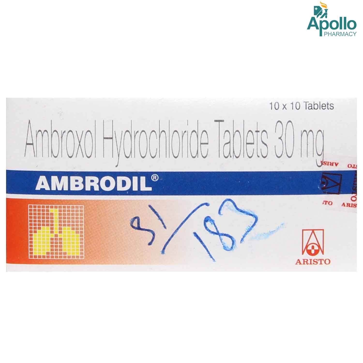 Buy Ambrodil Tablet 10's Online