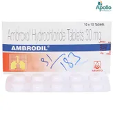Ambrodil Tablet 10's, Pack of 10 TabletS