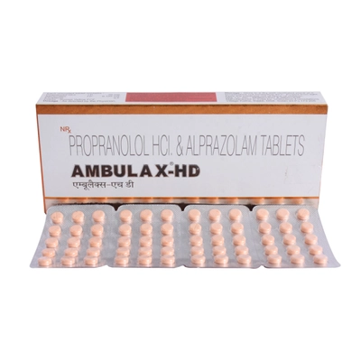 Ambulax HD Tablet 15's, Pack of 15 TabletS