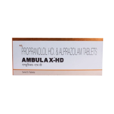 Ambulax HD Tablet 15's, Pack of 15 TabletS