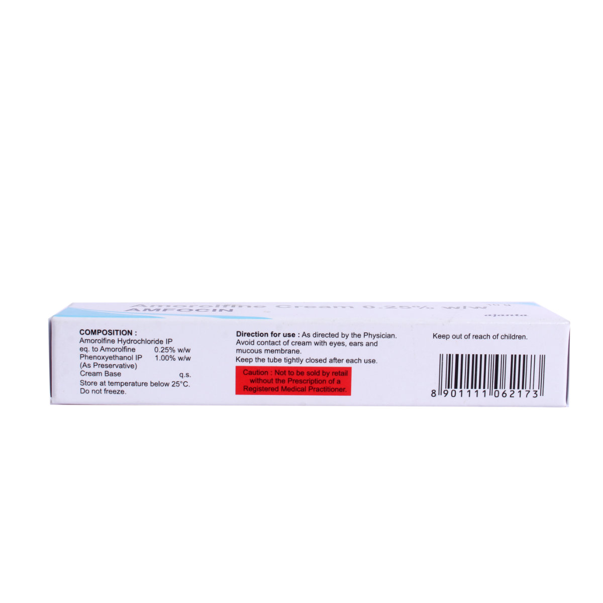 Amfocin 0.25% Cream 10 gm, Pack of 1 CREAM Amfocin 0.25% Cream 10 gm, Pack of 1 CREAM