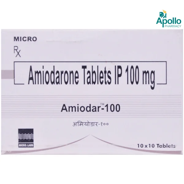 Amiodar 100 Tablet 10's