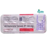 Amiodar 100 Tablet 10's, Pack of 10 TABLETS