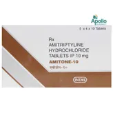 Amitone-10 Tablet 10's, Pack of 10 TABLETS