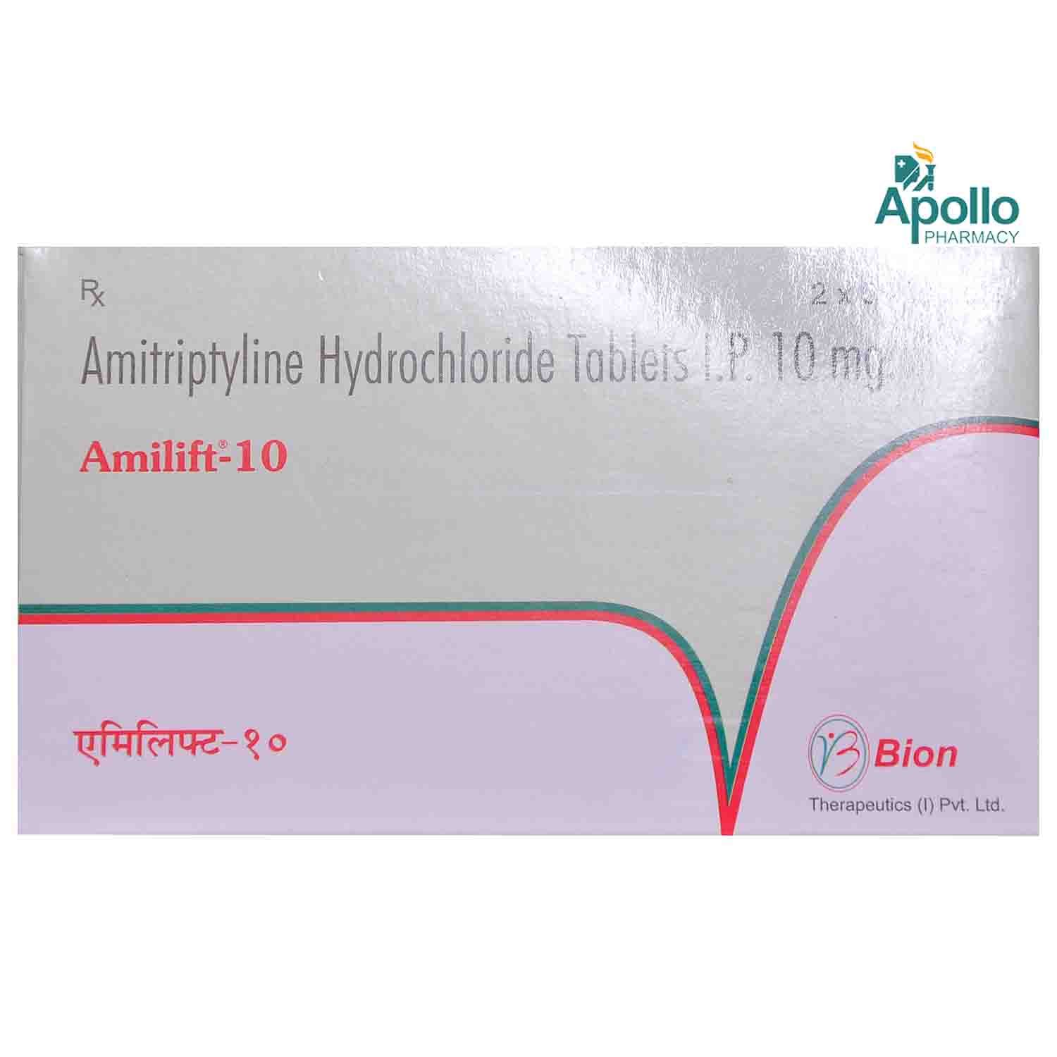 Buy Amilift 10 mg Tablet 10's Online