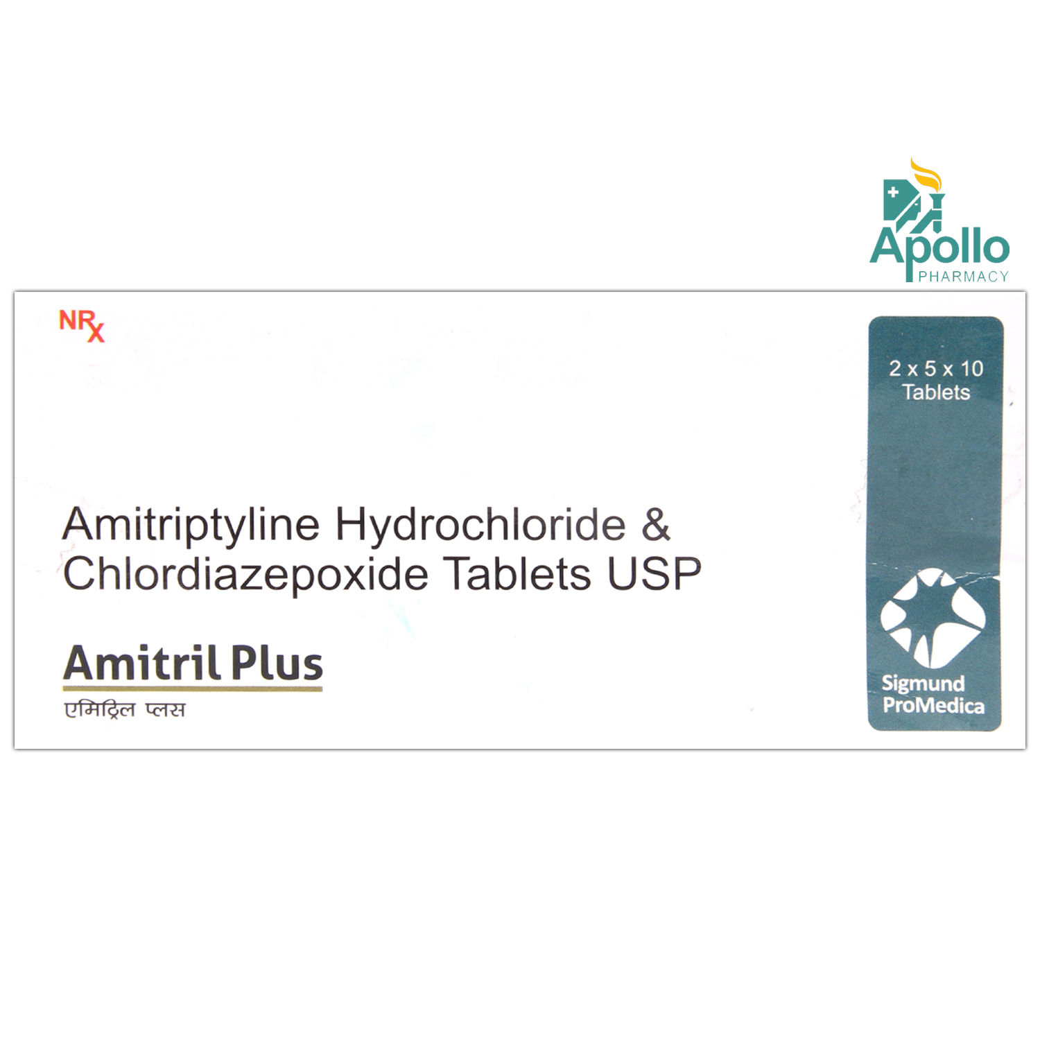 Buy Amitril Plus Tablet 10's Online