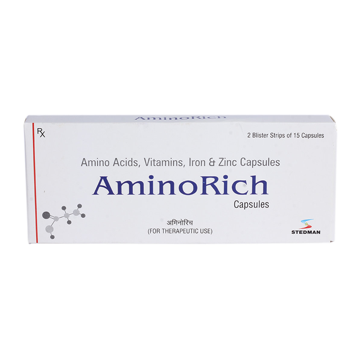 Aminorich Capsule 15's, Pack of 15 Aminorich Capsule 15's, Pack of 15