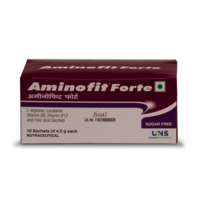 Aminofit Forte  Sachet Orange 4.5 gm, Pack of 1 SACHETS