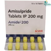 Amide-200 Tablet 10's, Pack of 10 TABLETS