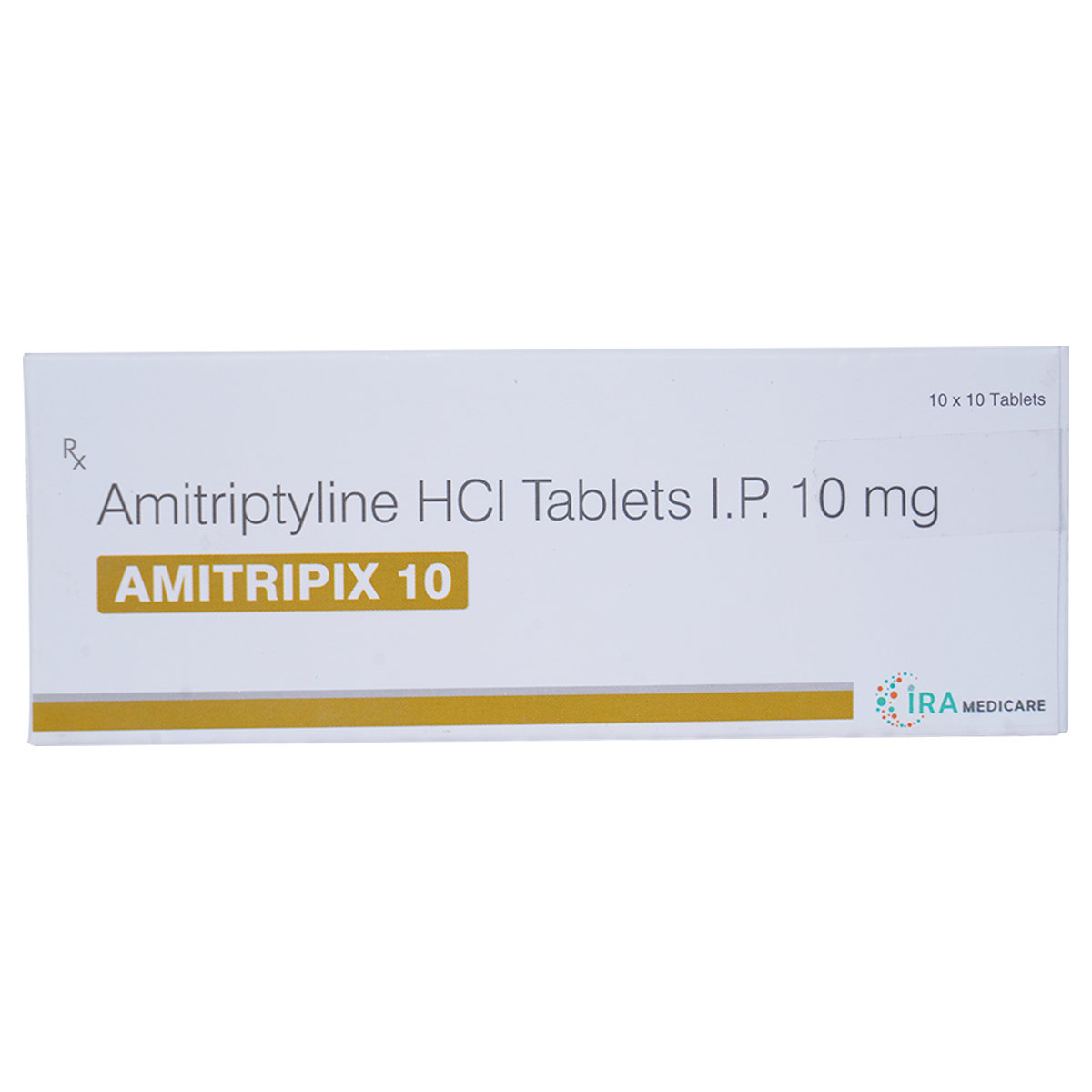 Amitripix 10 Tablet 10's, Pack of 10 Amitripix 10 Tablet 10's, Pack of 10