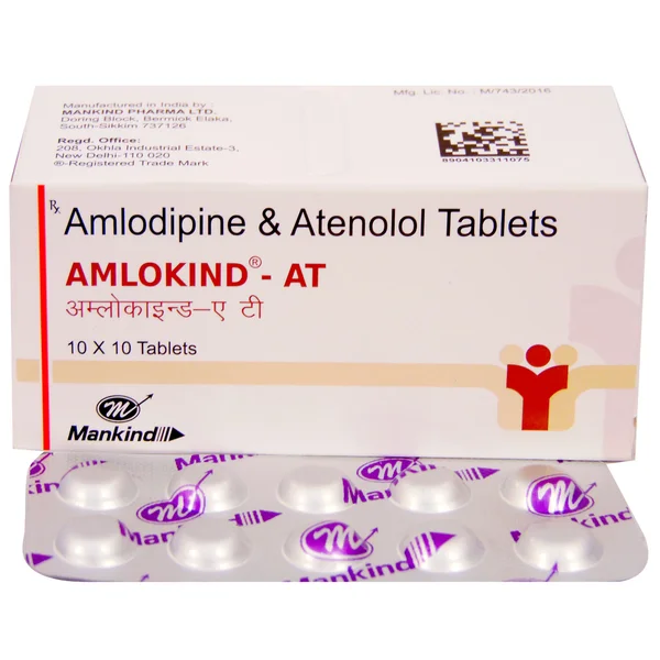 Amlodac AT 5 mg/50 mg Tablet 10's