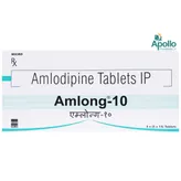 Amlong 10 Tablet 15's, Pack of 15 TABLETS