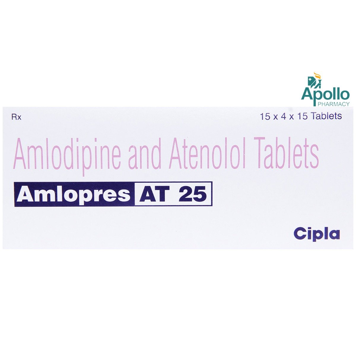 Amlopres AT 25 Tablet 15's, Pack of 15 TABLETS Amlopres AT 25 Tablet 15's, Pack of 15 TABLETS