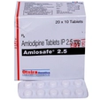 Amlosafe 2.5 Tablet 10's