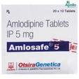 Amlosafe 5 Tablet 10's