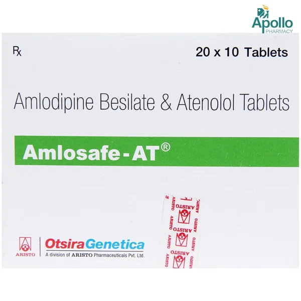 Amlosafe AT 5/50 Tablet 10's