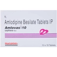 Amlovas 10 Tablet 15's