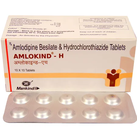 Amlokind H Tablet 10's